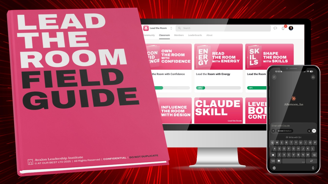 The Lead the Room Field Guide and Video Vault